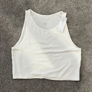 american eagle soft and sexy white tank